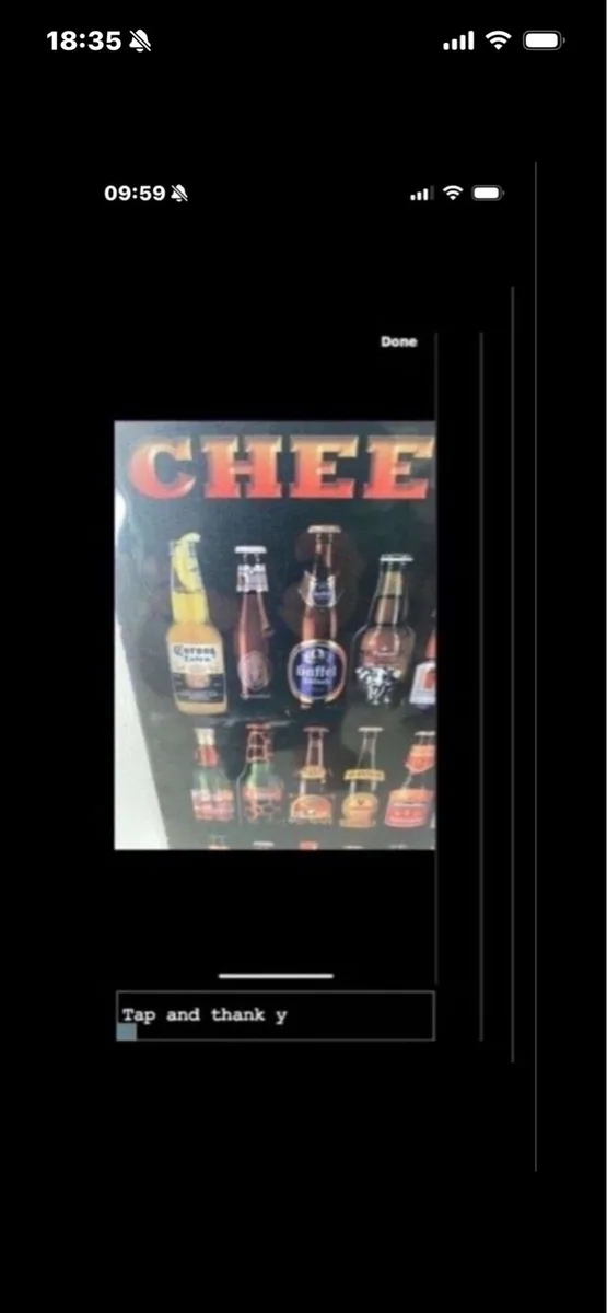 Bar Beers Metal Sign - Image 3