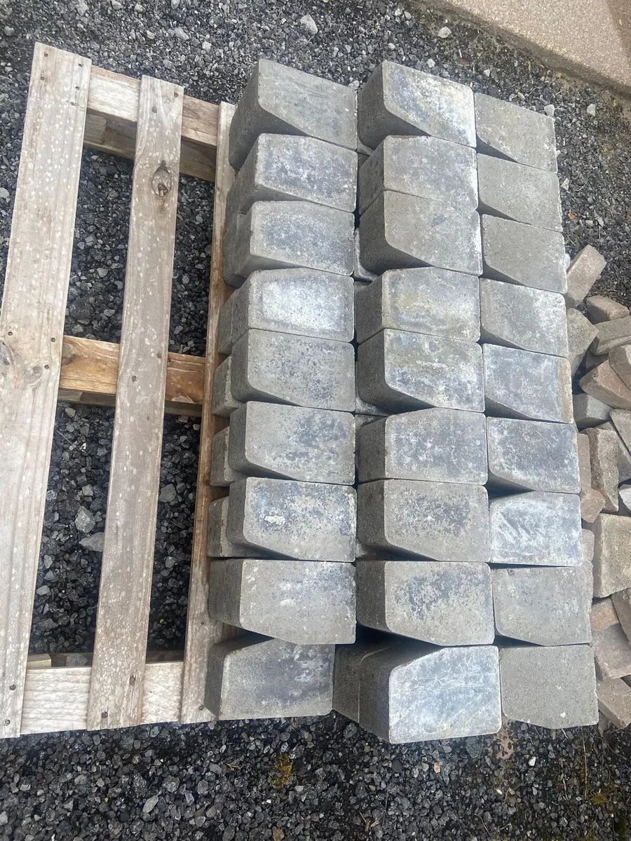 Paveing Bull Nose Kerbs and Man Holes - Image 1
