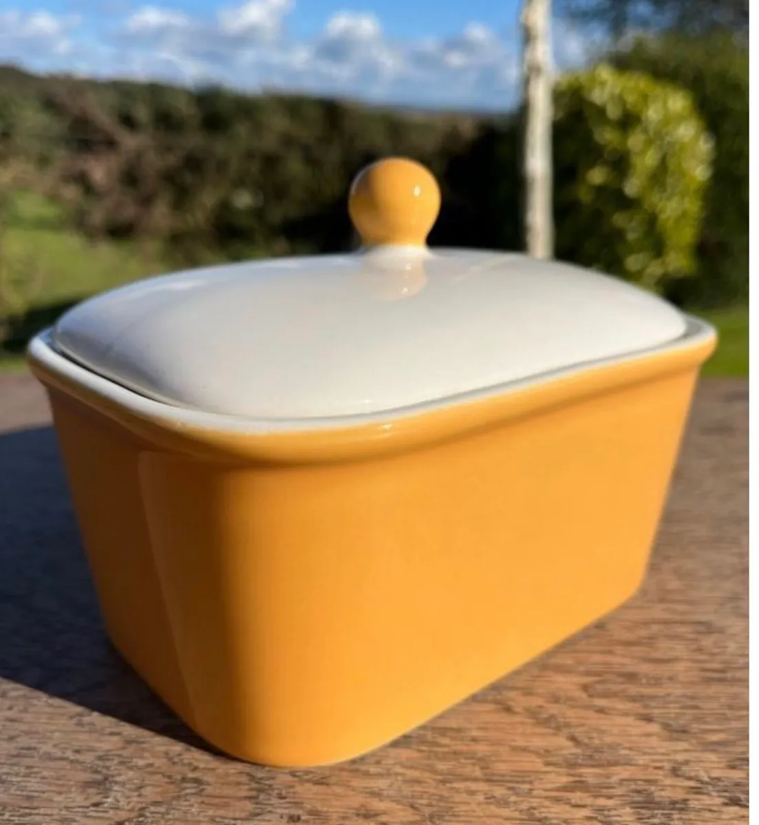 Carrigaline Pottery Butter Dish - Image 1