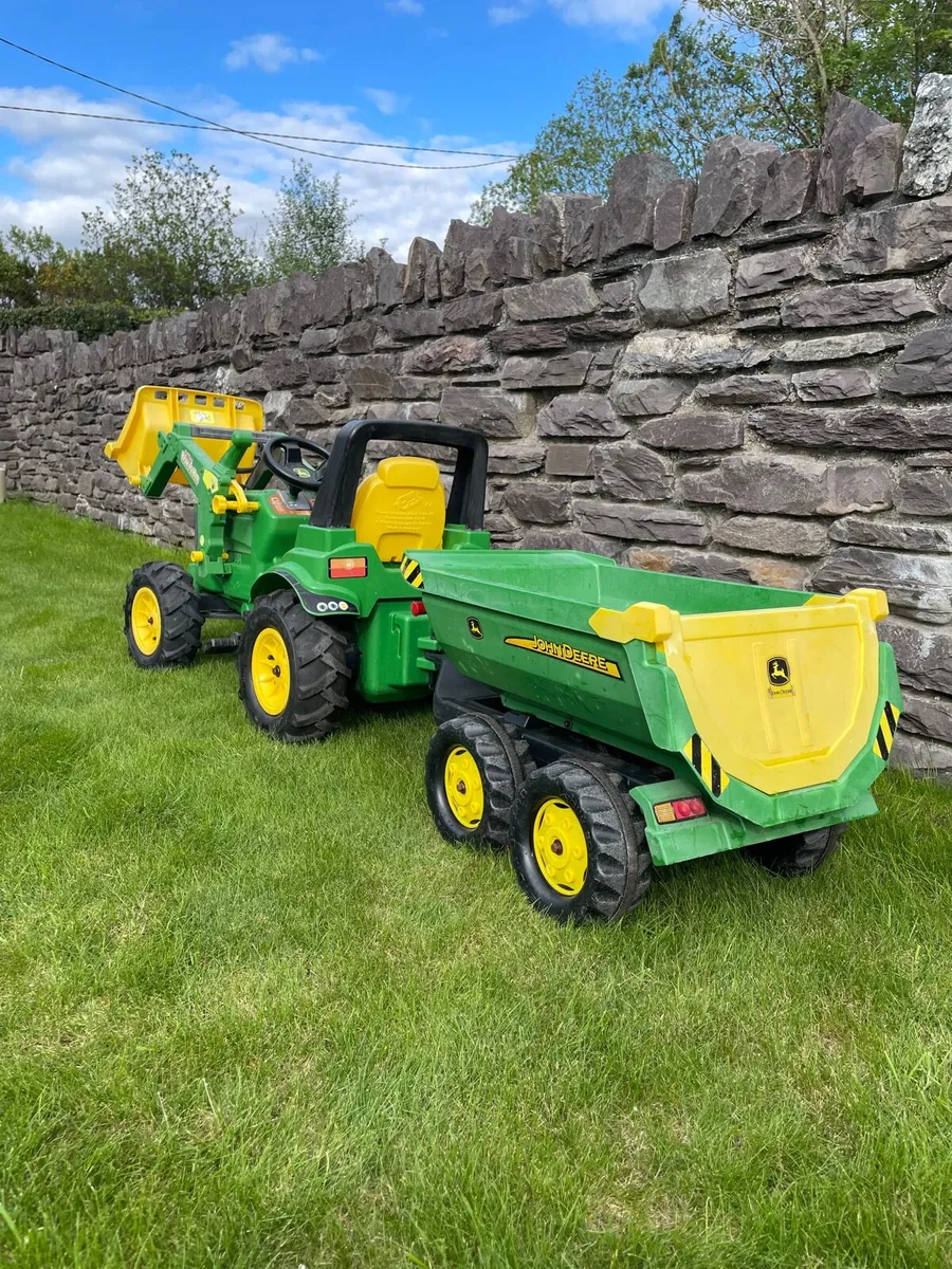 Rolly Kids John Deere Peddle Tractor - Image 4