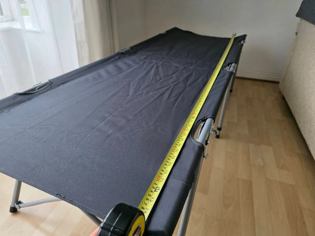 Folding camp bed - Image 4