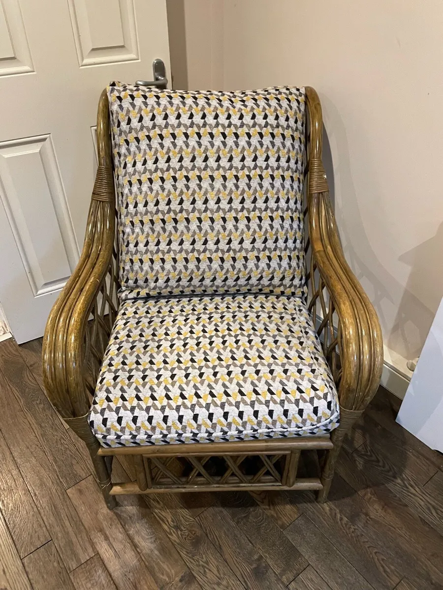 Bamboo armchairs - Image 1