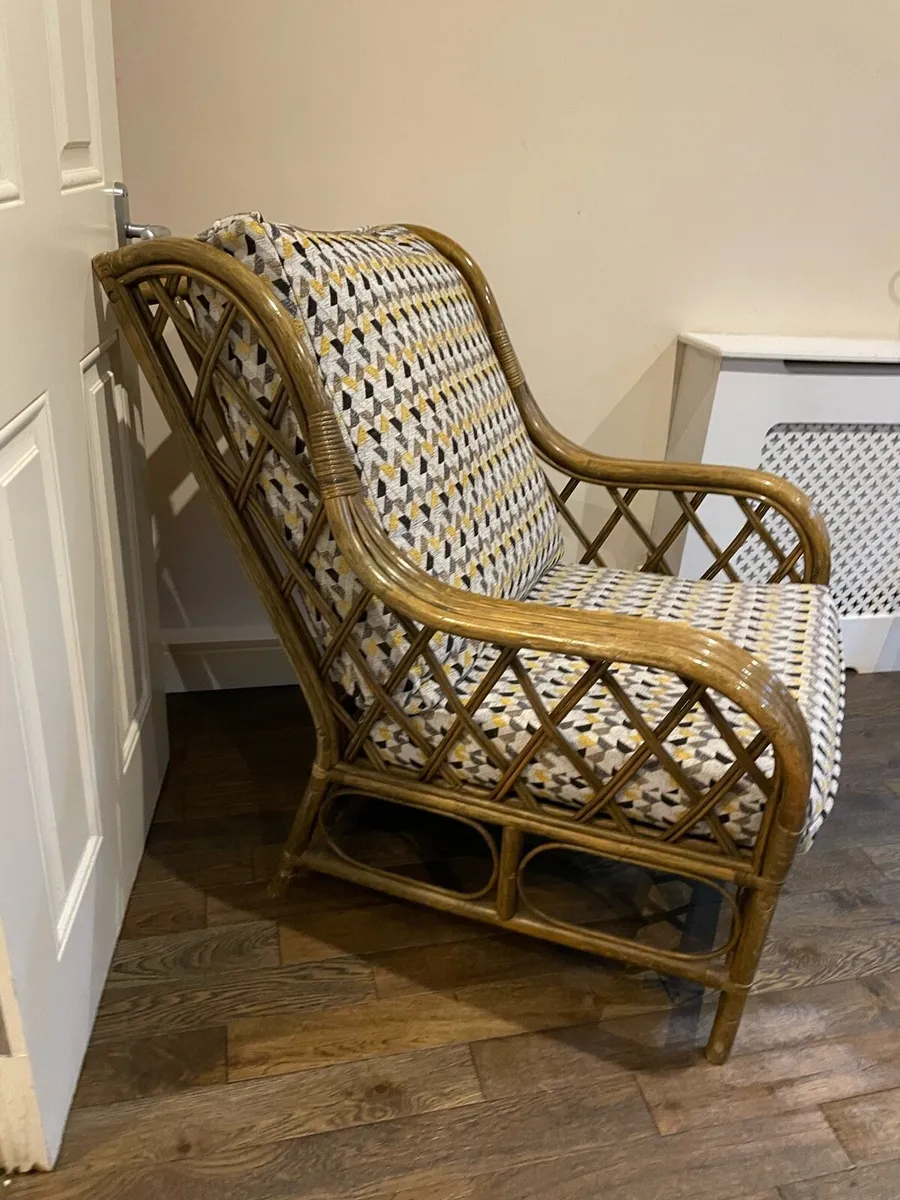 Bamboo armchairs - Image 2