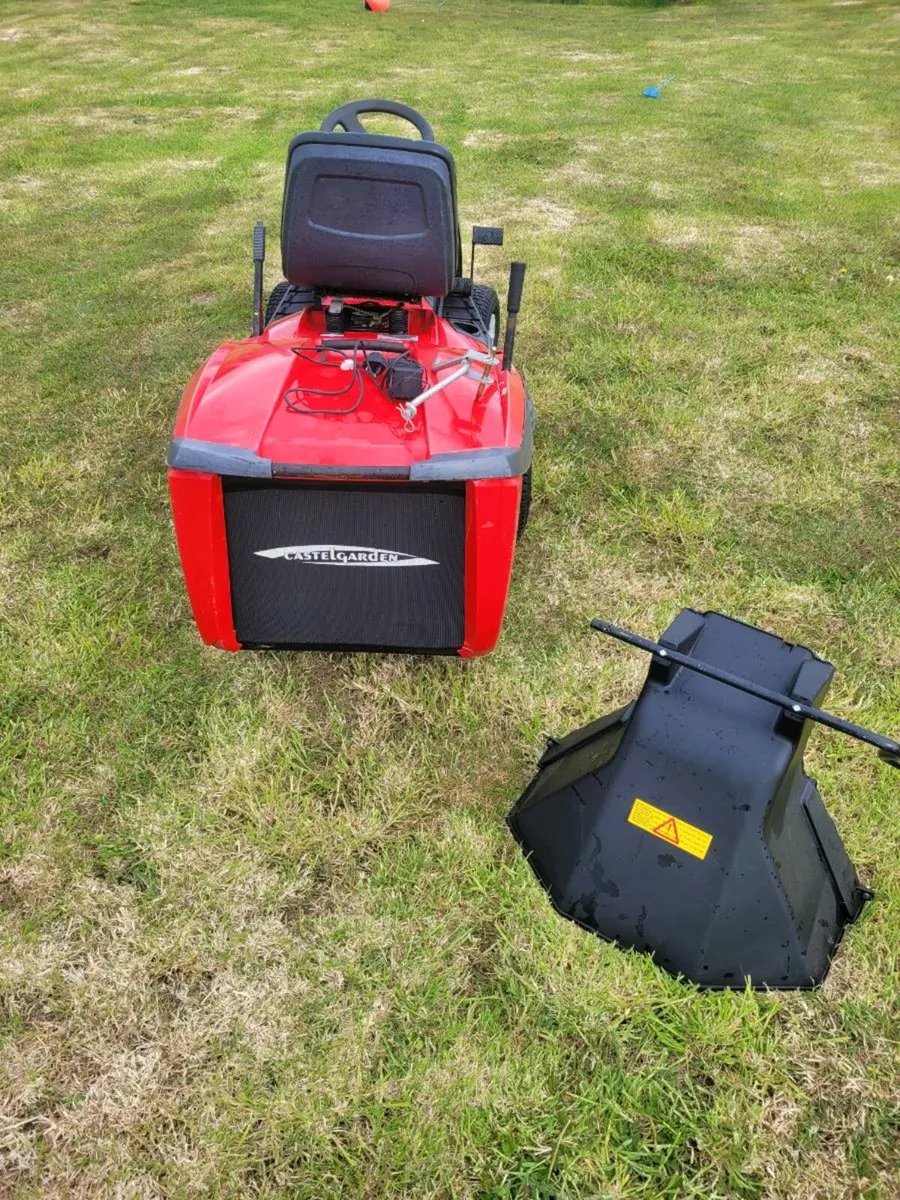 Castlegarden xt 190 hd tractor lawnmower - Image 4