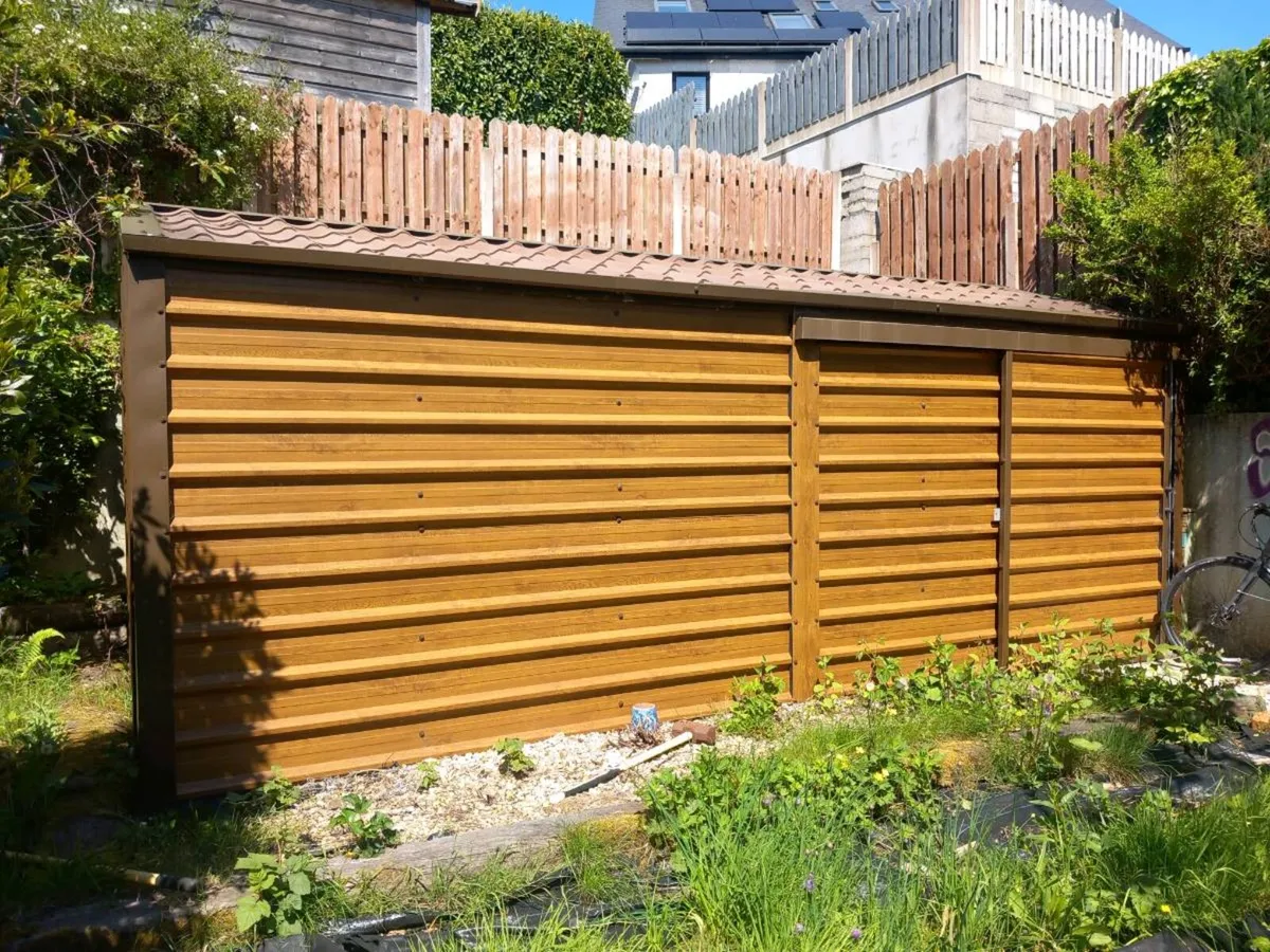 Steel shed - Image 1
