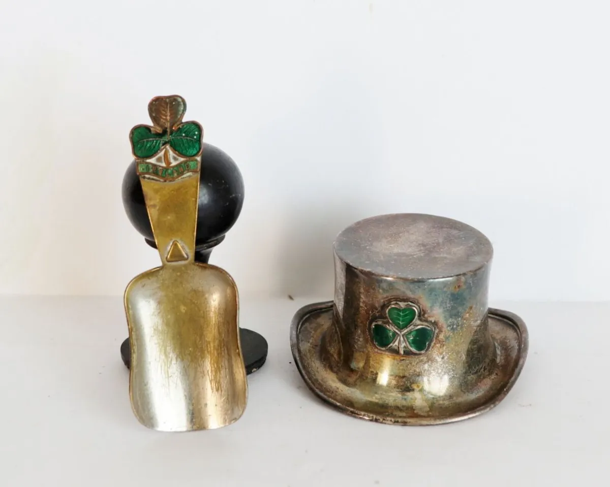Antique/vintage  silver plated Irish souvenirs - Image 1