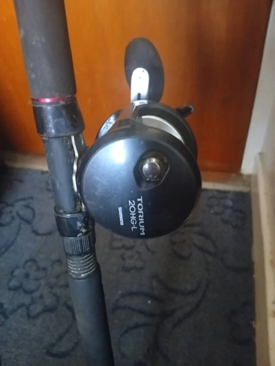 Shimano rod and reel boat rod