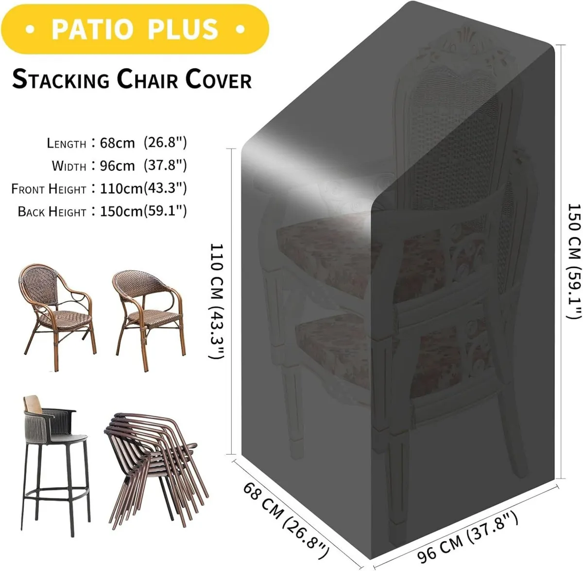 Waterproof Garden Chair Cover - Image 2