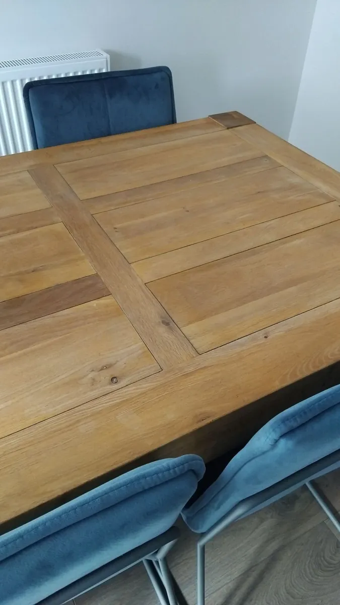 Kitchen Table Solid Wood - Image 3
