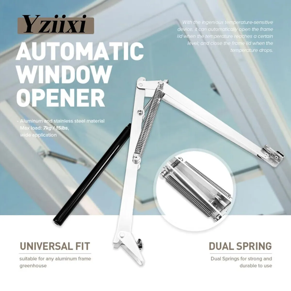 Automatic Greenhouse Window Opener - Image 2