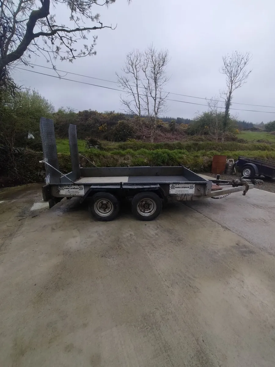 10 x 6 Plant Trailer and 6 x 4 single axle - Image 1