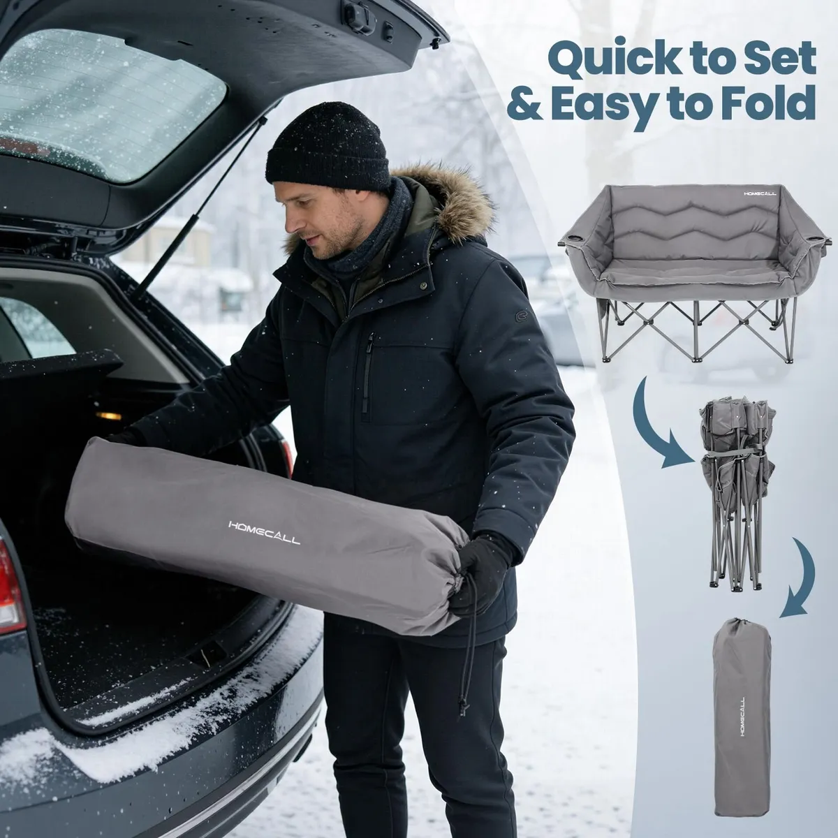 Outdoor Camping Chair - Image 4