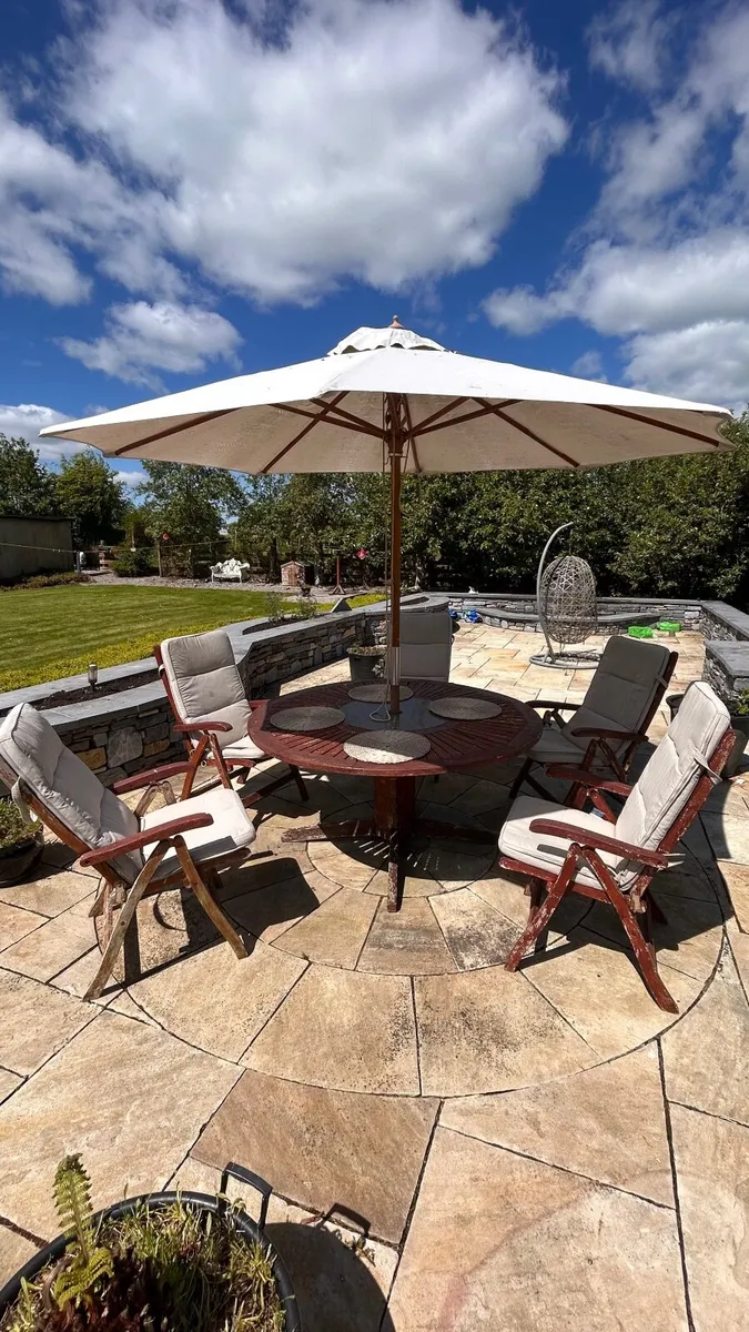 Garden Table and Chairs - Image 3