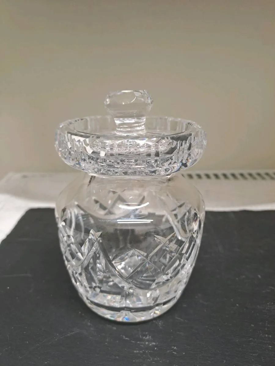 Waterford Crystal Jam Preserve Jar with Lid - Image 1