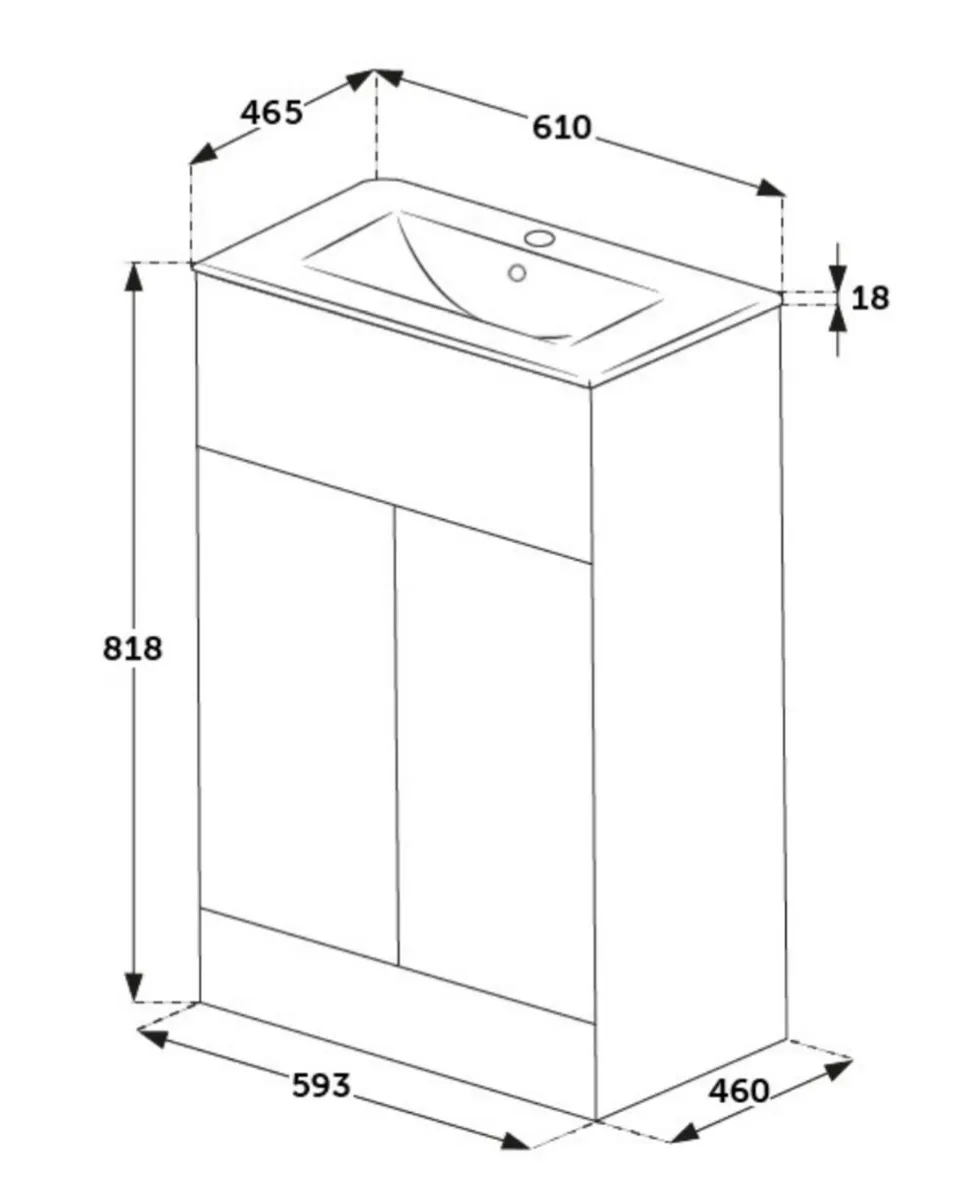 Bathroom Vanity Unit - Image 1