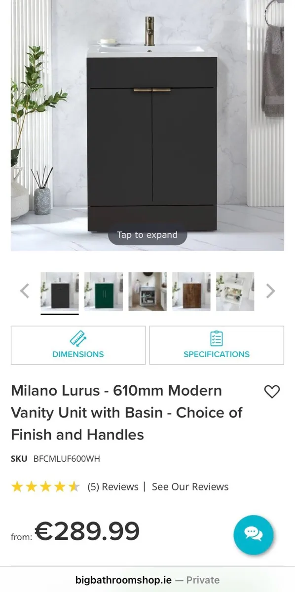 Bathroom Vanity Unit - Image 2