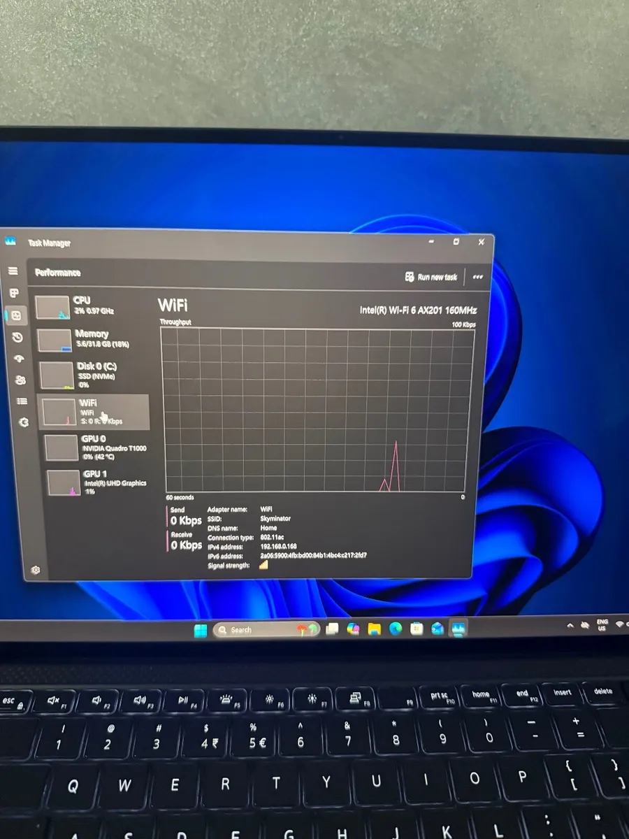 Dell Precision 5550 Laptop i7/32GB/1TBSSD/4K/Nvidi - Image 4