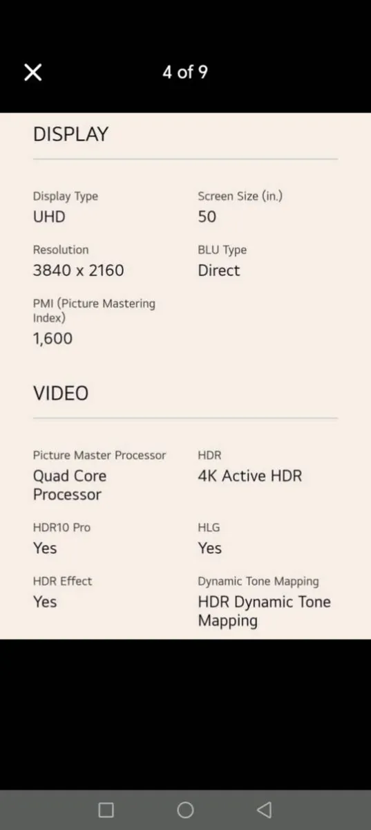 LG TV - Image 3