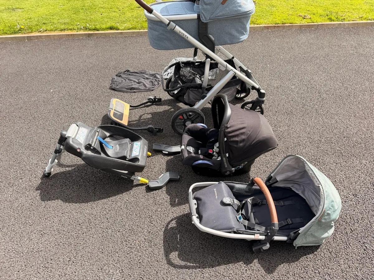 Uppababy Vista 2 Entire Package + MaxiCosi - Image 4