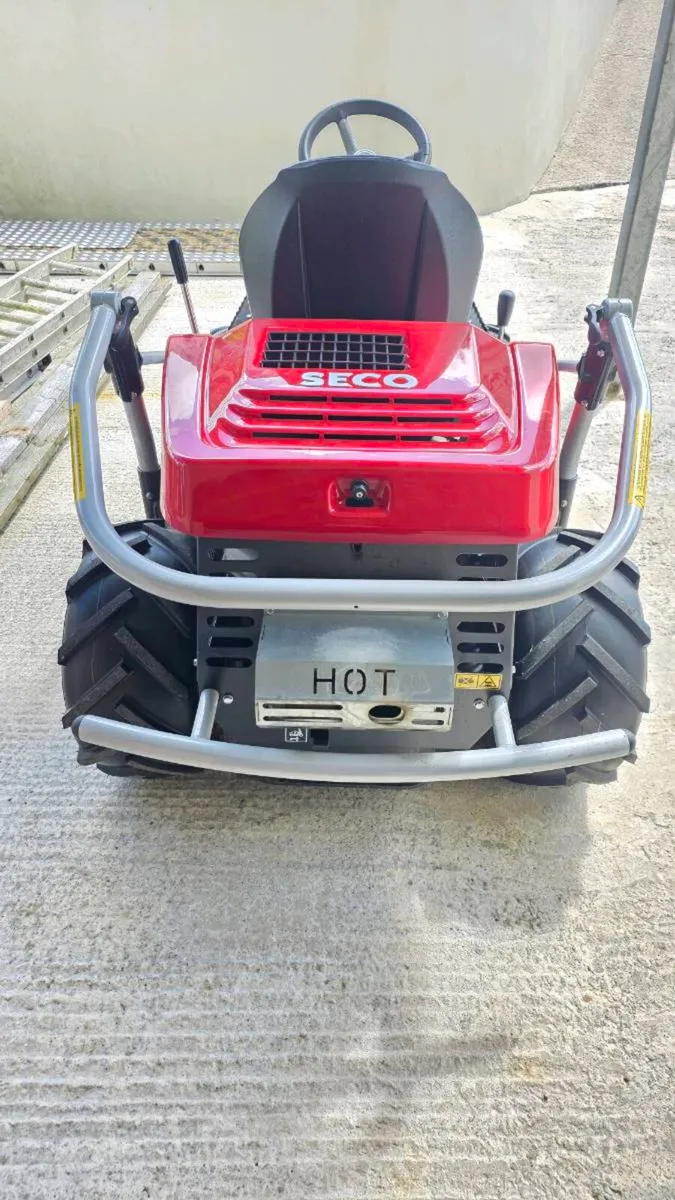 Seco ride on brushcutter - Image 2