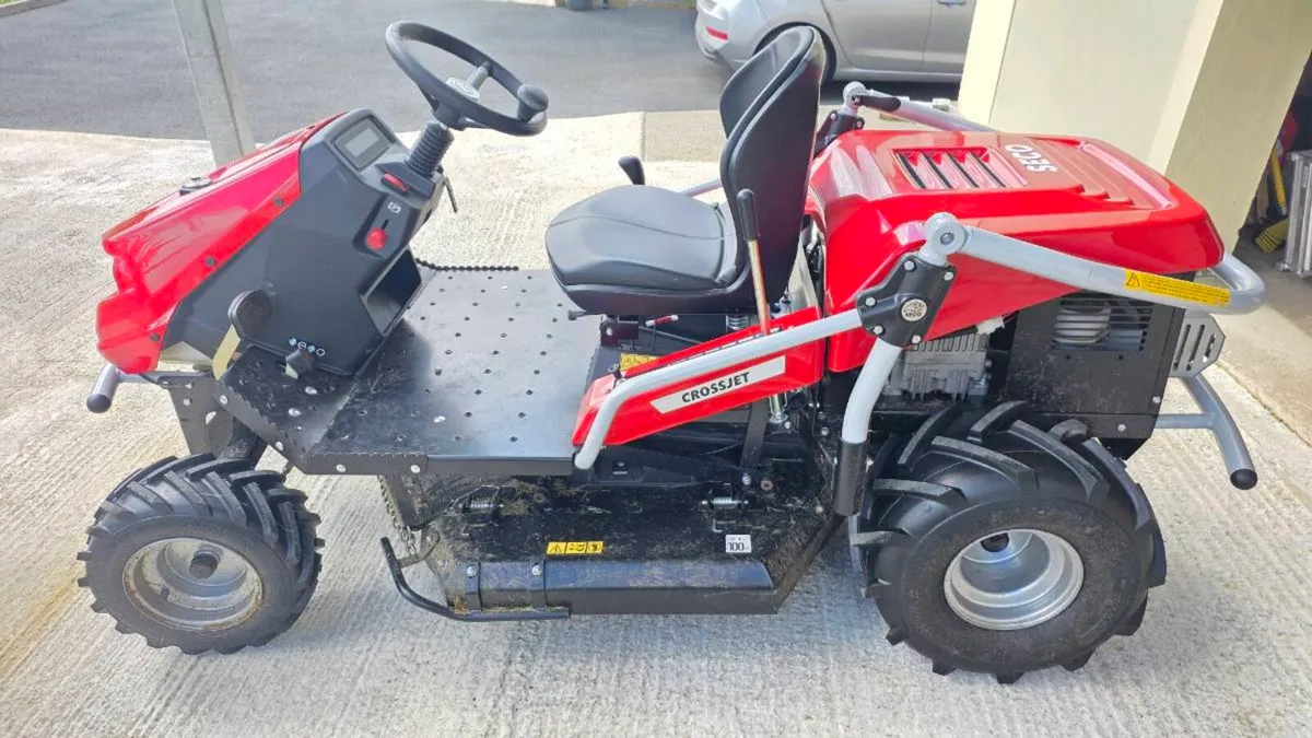 Seco ride on brushcutter - Image 4