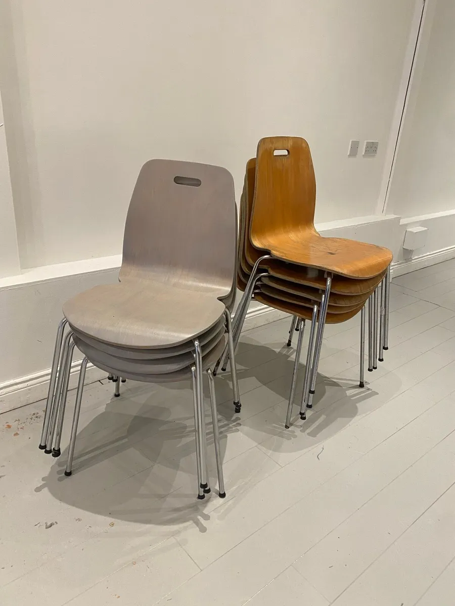 Retro Stacking Chair - Image 1