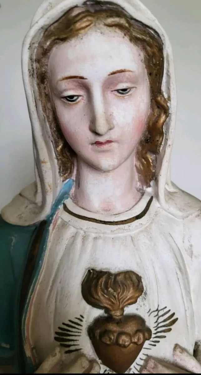 Religious Statues – Sacred Heart Mary, Child of Pr - Image 1