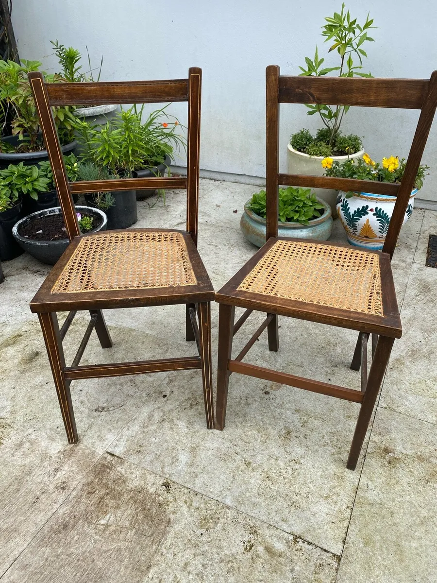 2 Antique Chairs - Image 1