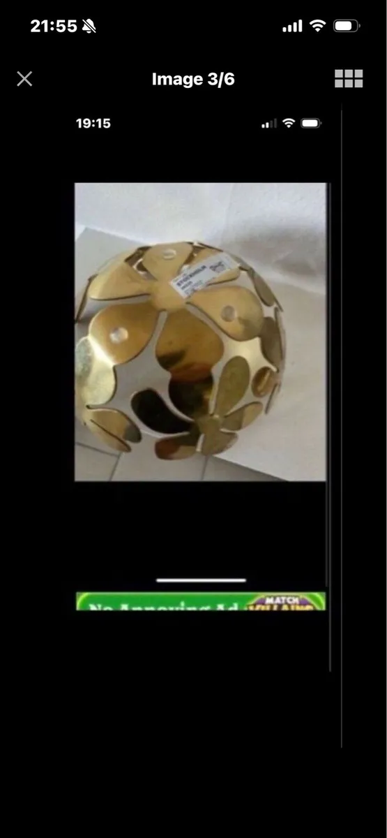 Vintage Brass Fruit Bowl - Image 3