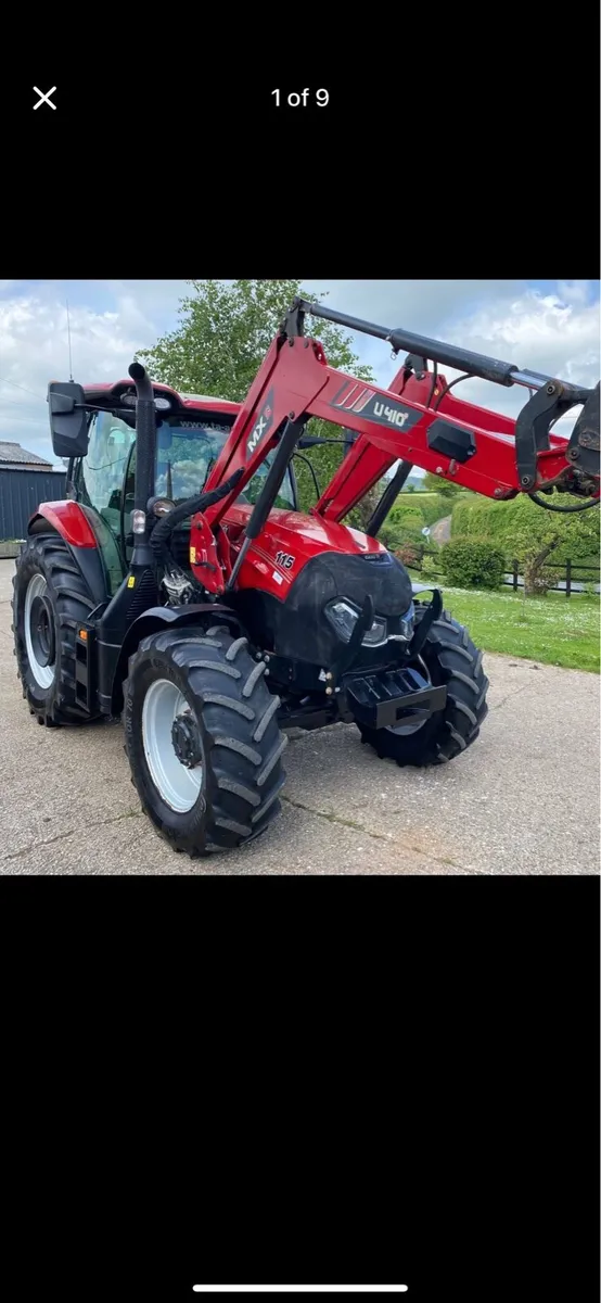 2021 case  Maxxum 115 - Image 1