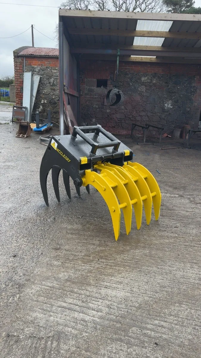 Log grab.  Hydraulic grapple - Image 1