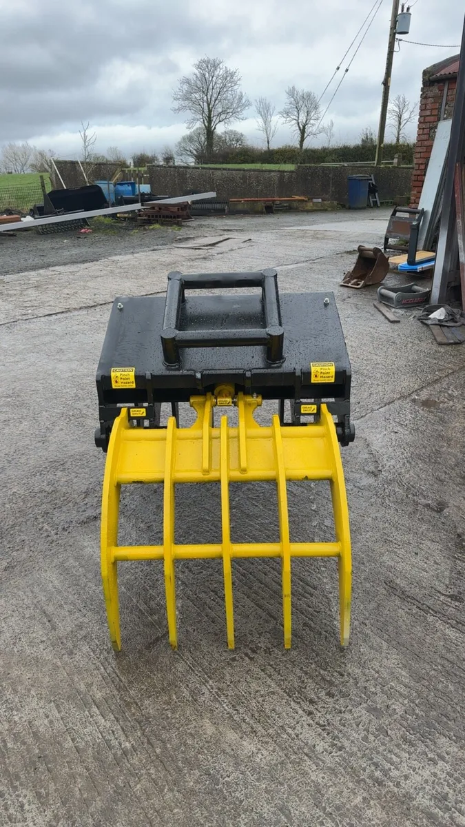 Log grab.  Hydraulic grapple - Image 3