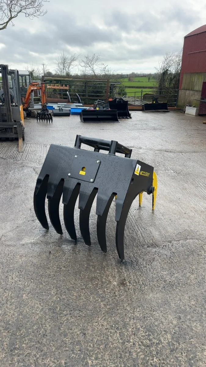 Log grab.  Hydraulic grapple - Image 4