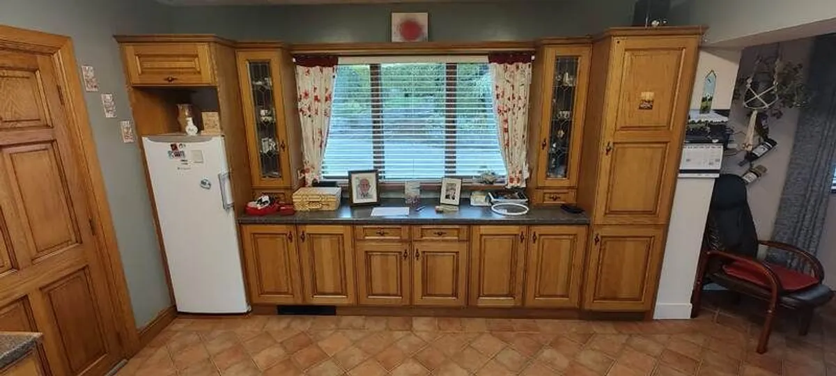 Solid Wood Kitchen - Complete Set (All Units + Worktops) - Image 4