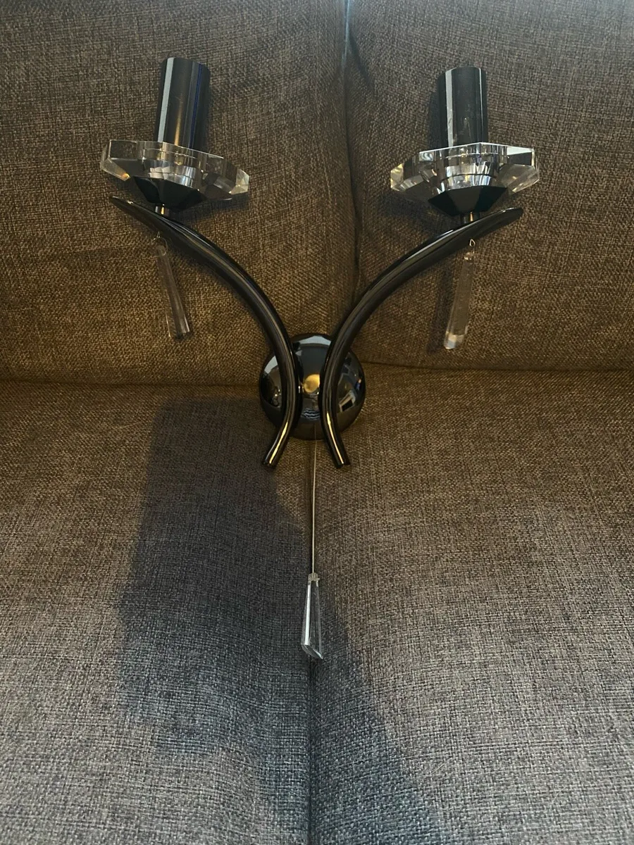 Black wall sconce - Image 3
