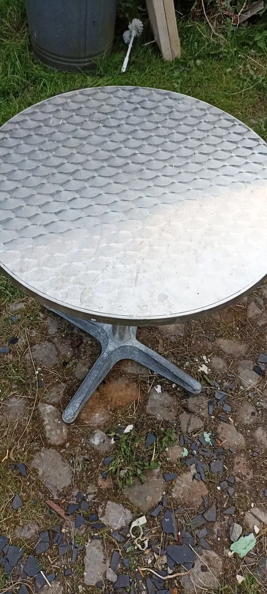 Aluminium Garden Table - Image 1