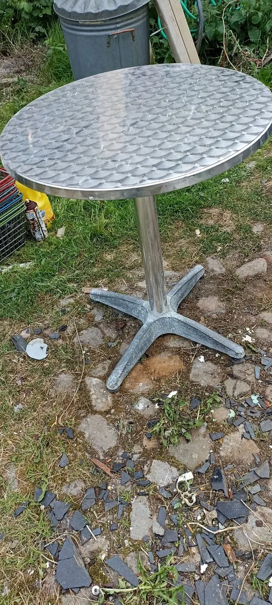 Aluminium Garden Table - Image 3