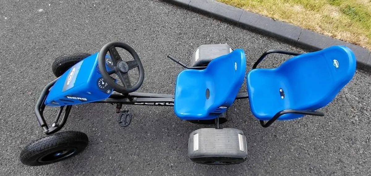 As New Berg Xl B.super Blue Go Kart - Image 4