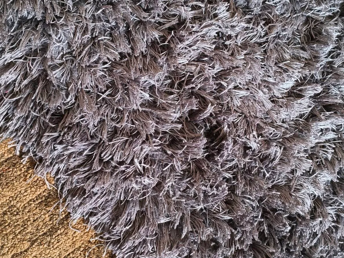 Large beautiful gray like new rug 160/230 - Image 2