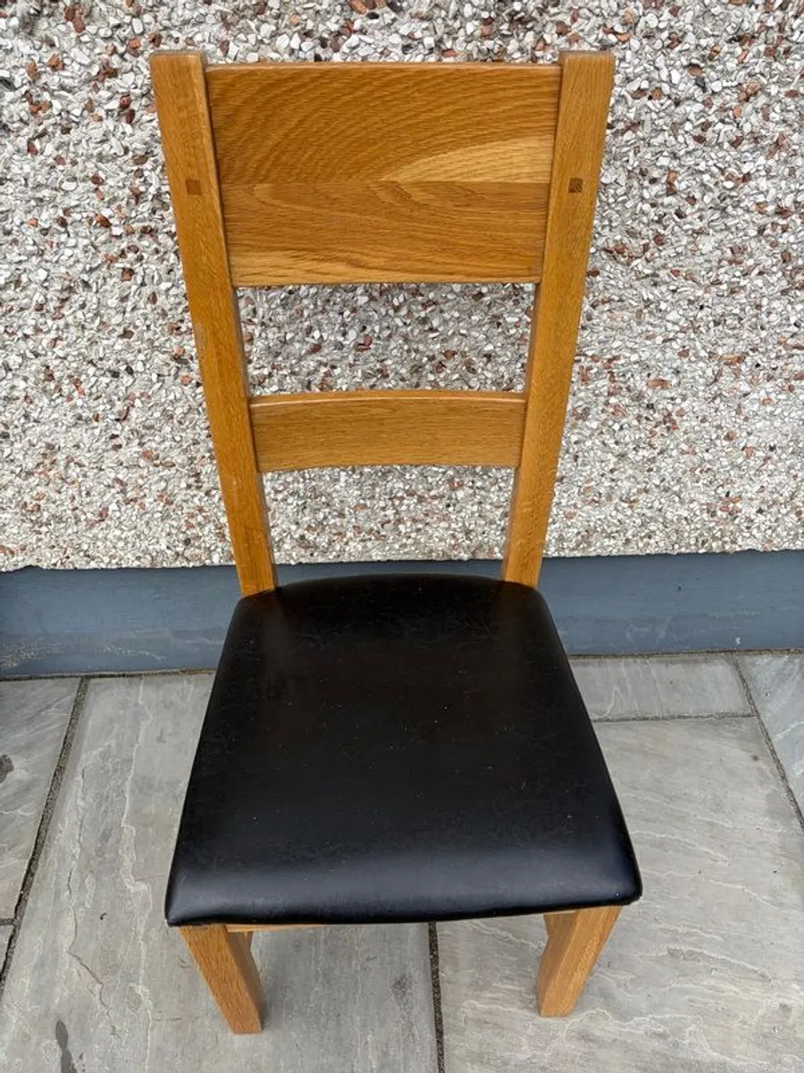 6 x used kitchen/dining chairs for sale - Image 2
