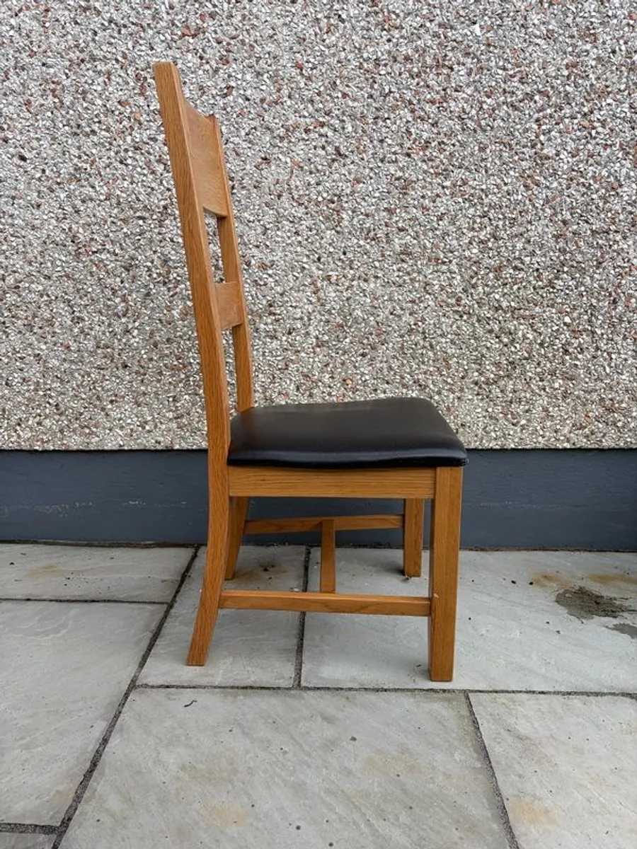 6 x used kitchen/dining chairs for sale - Image 3
