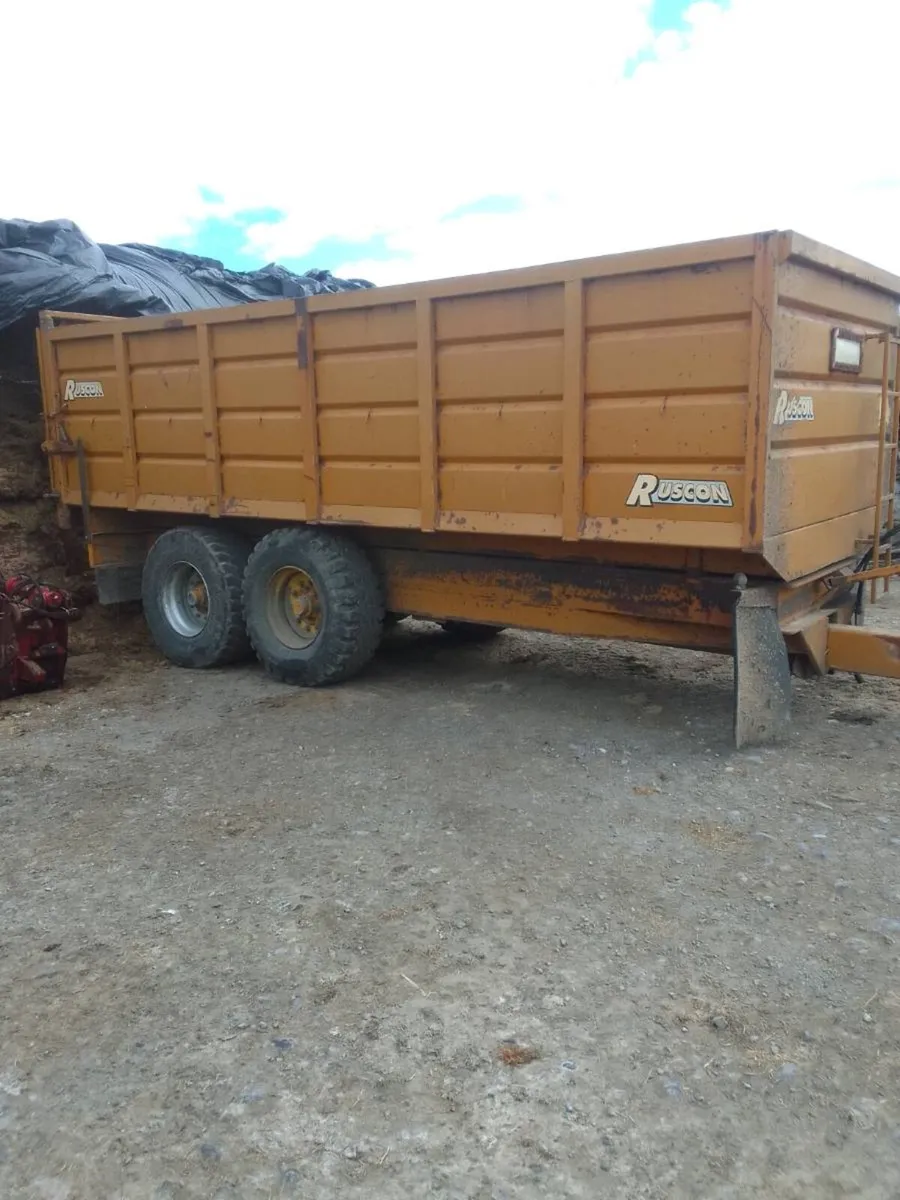 Ruscon silage trailer - Image 1