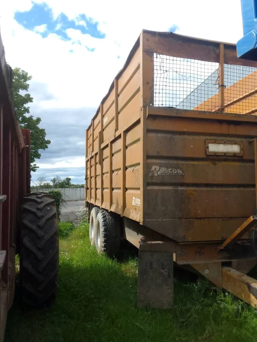 Ruscon silage trailer - Image 2