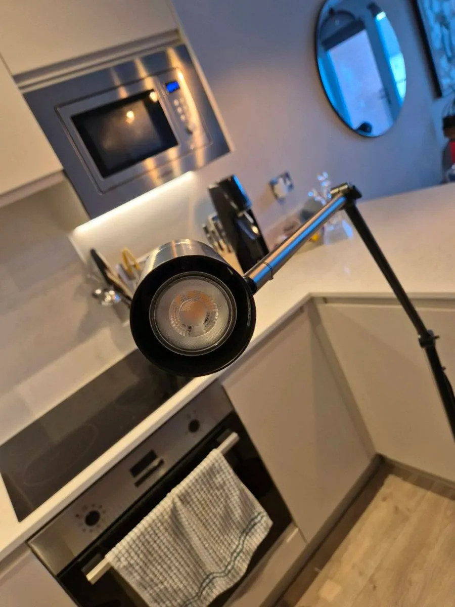IKEA Freestanding Lamp Black - Image 3