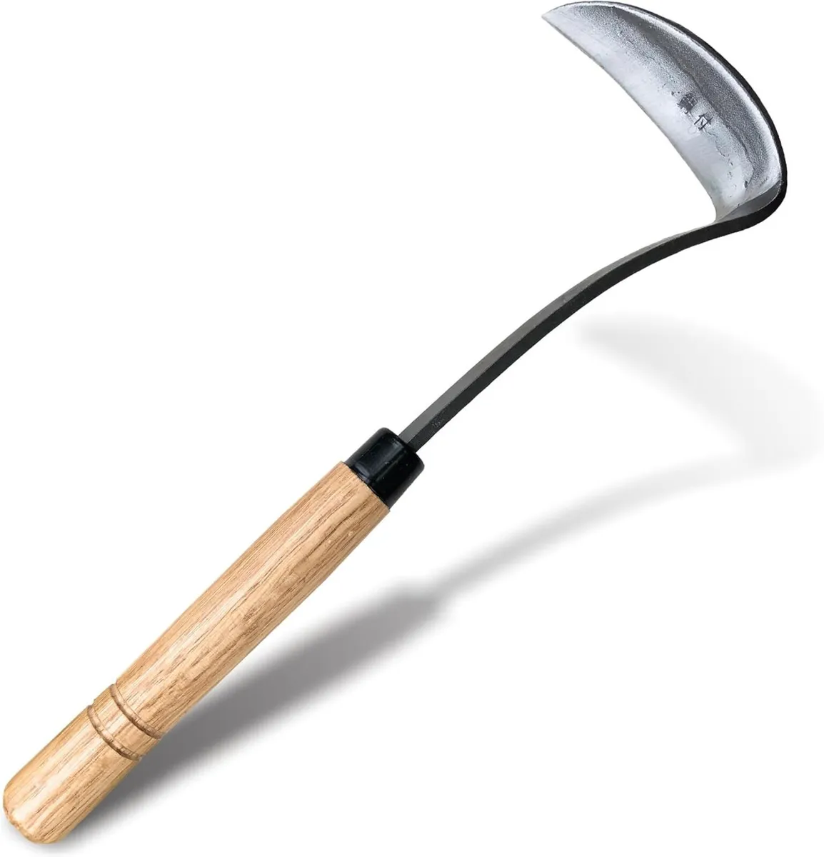 Wooden Handle Garden Hoe Weeder - Image 1