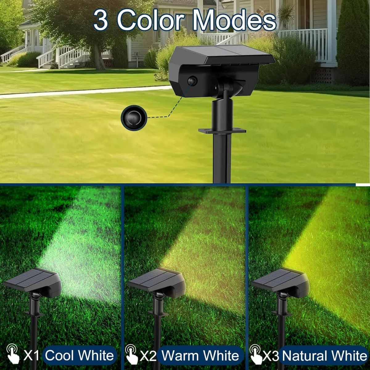 Solar Garden Spot Lights - Image 2
