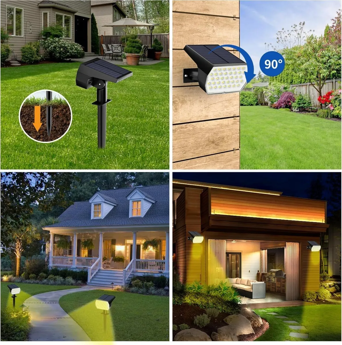 Solar Garden Spot Lights - Image 3