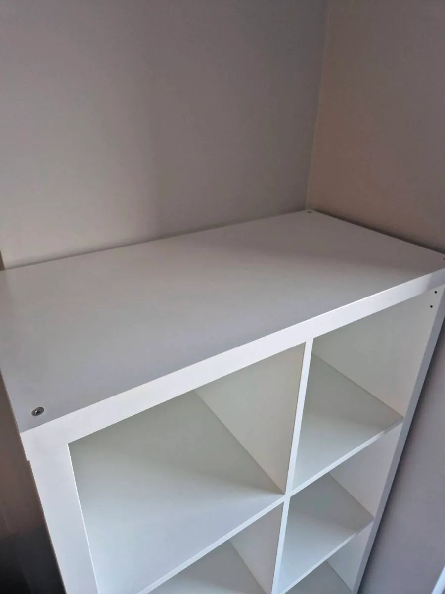 IKEA KALLAX 8 Cube Unit White - Image 3