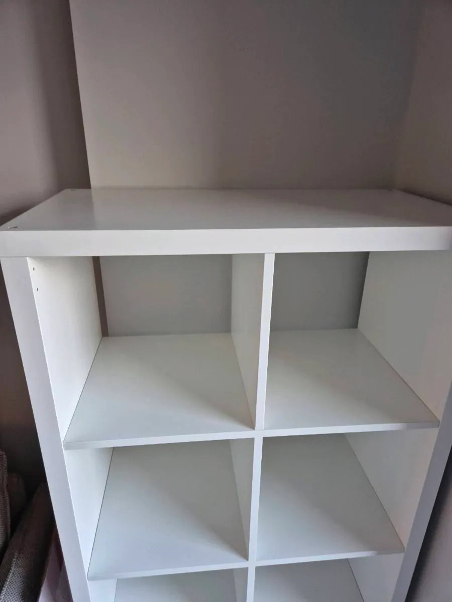 IKEA KALLAX 8 Cube Unit White - Image 4
