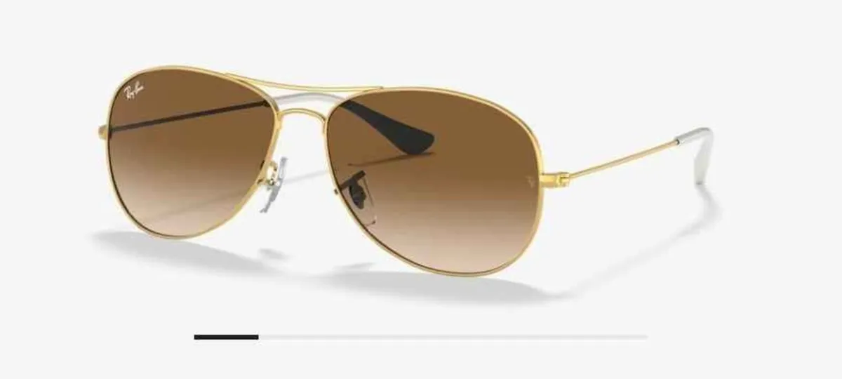 original ray ban 3362 cockpit sunglasses - Image 1